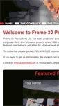 Mobile Screenshot of frame30.com